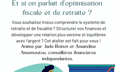 Atelier “Finances Sereines” 20.11.2025 à 18h30